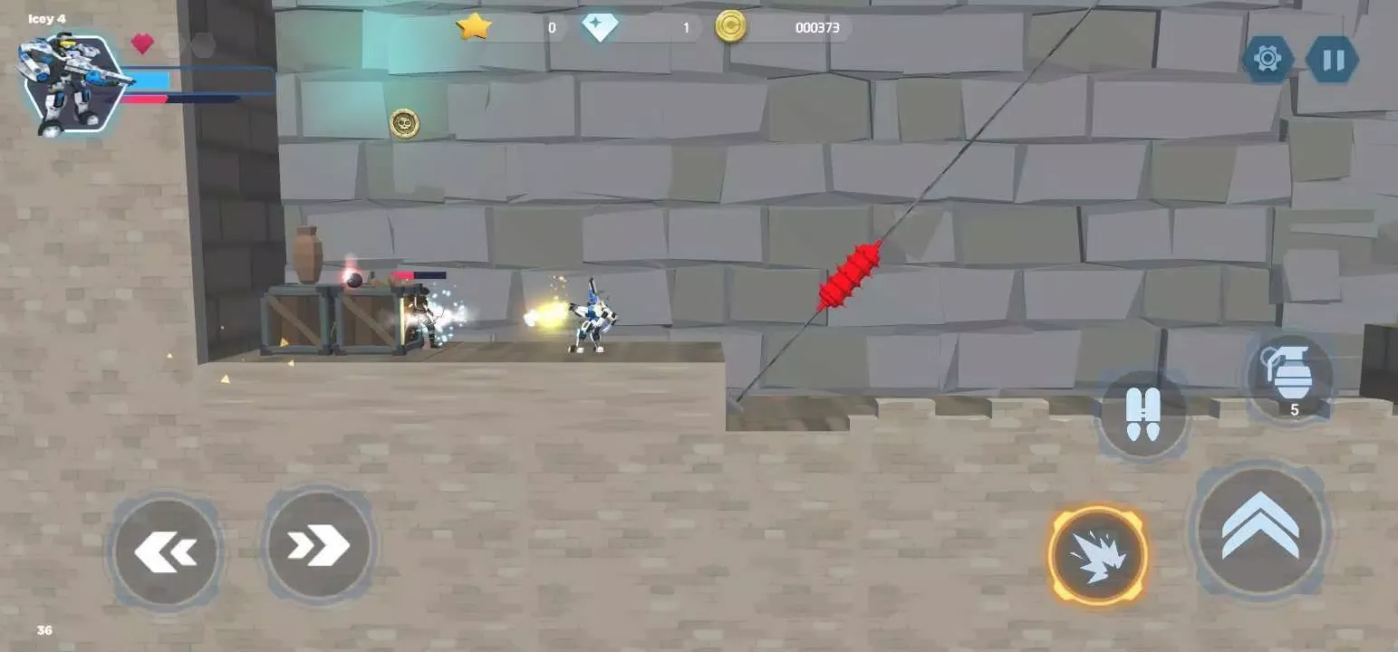 Zrzuty ekranu Blaster Blade