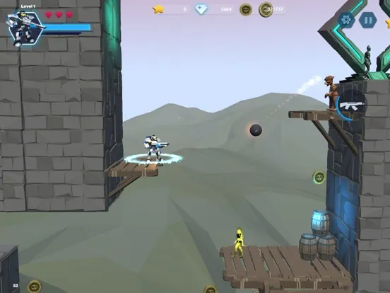 Blaster Blade - War of Galaxy iPad  Screenshots