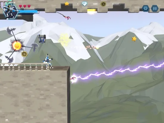 Blaster Blade - War of Galaxy iPad  Screenshots