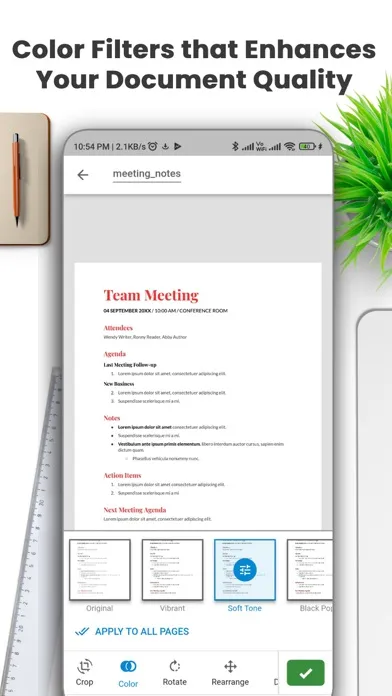 Capturas de pantalla de Document Scanner by Lufick