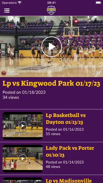 ภาพหน้าจอของ Lufkin Gametime