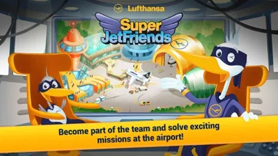 Tangkapan skrin Super JetFriends – Games and Adventures at the Airport!