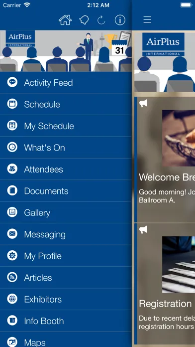 AirPlus Events應用截圖