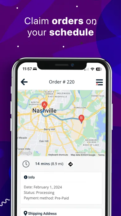 Screenshot di Luggage Drop Driver