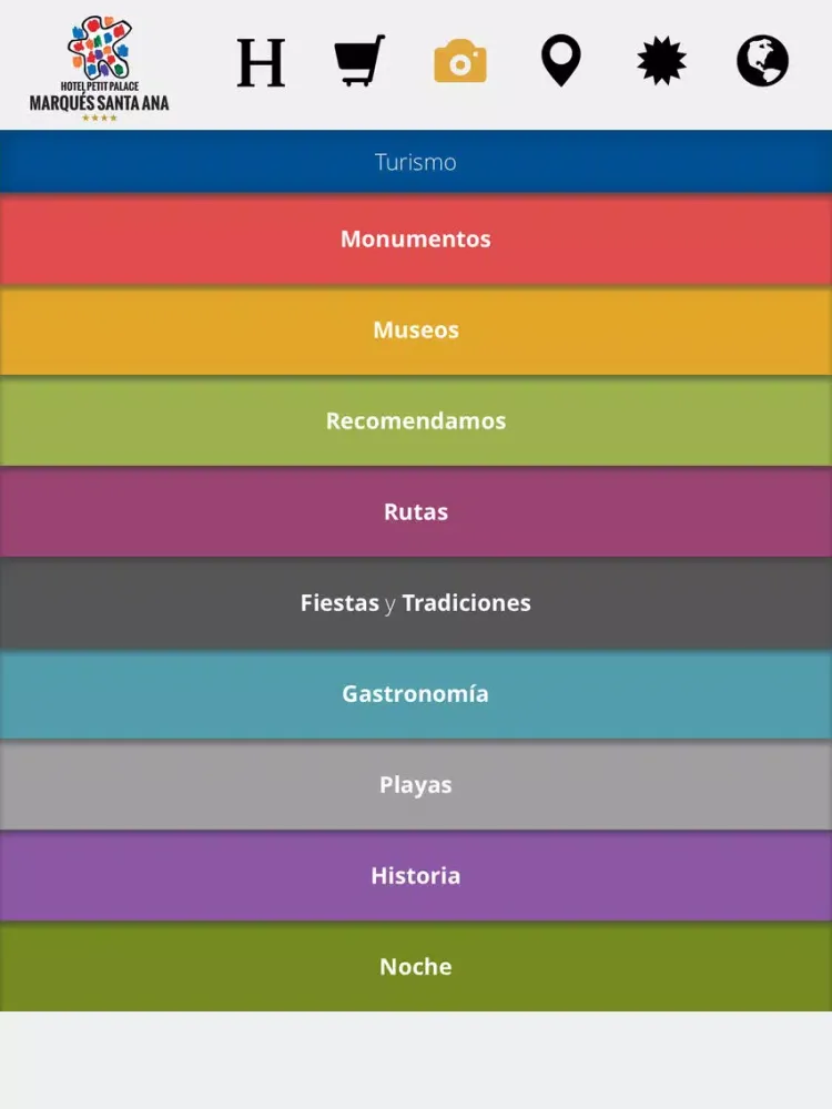 Hotel Petit Palace Marques Santa Ana iPad  스크린샷