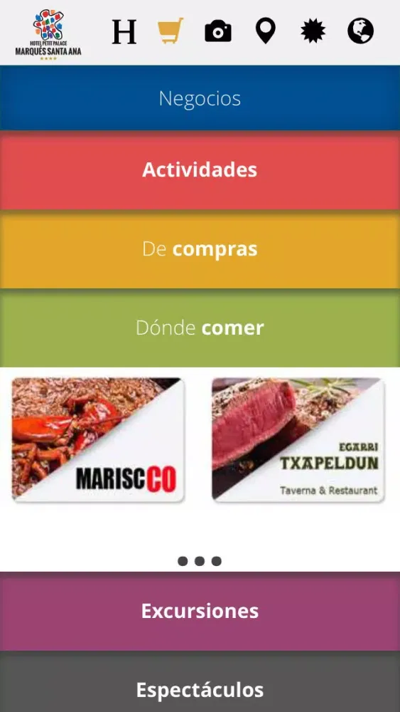 Hotel Petit Palace Marques Santa Ana 스크린샷