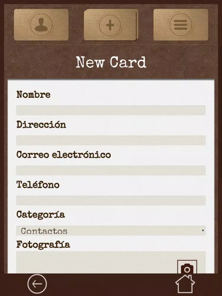 My Cards - Tus Tarjetas de Visita iPad  स्क्रीनशॉट