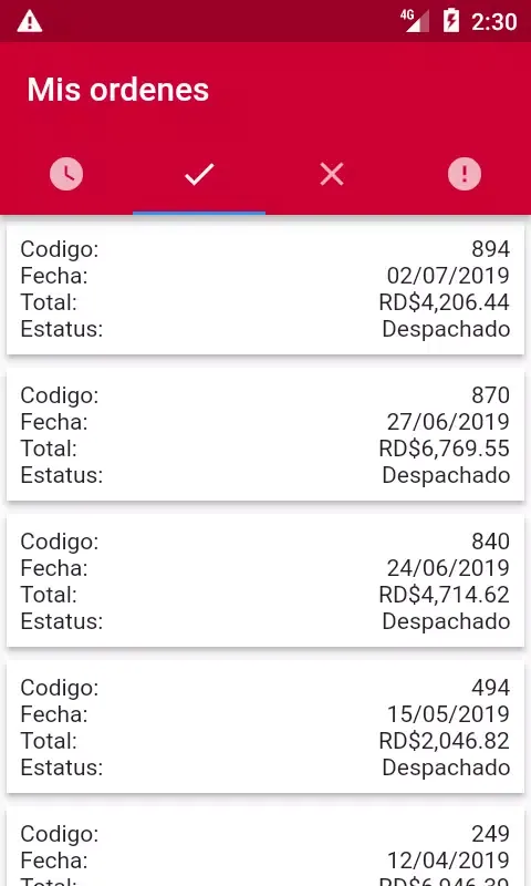 Скриншоты Union App