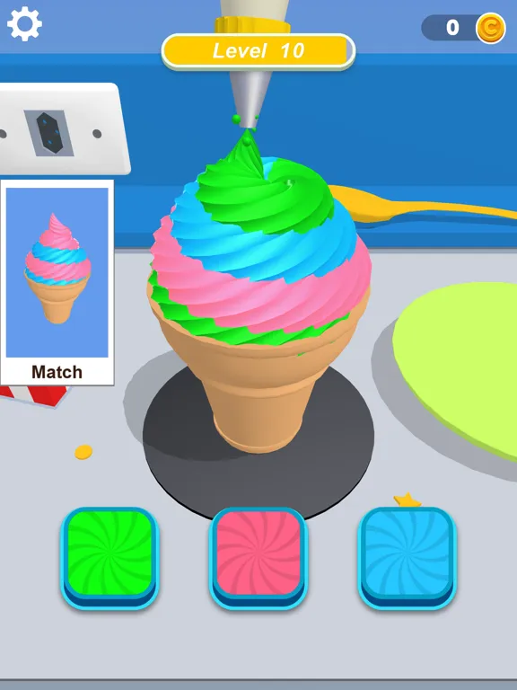 Capturas de tela do Twist Cream iPad 