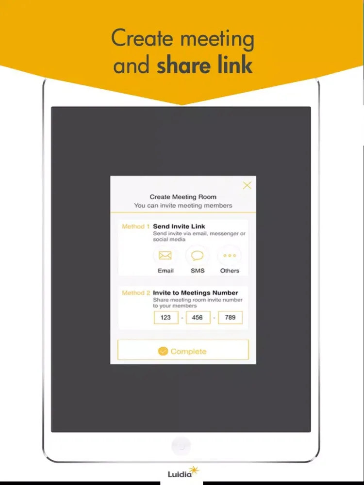 eBeam meeting (for Smartpen) iPad  سکرین شاٹس