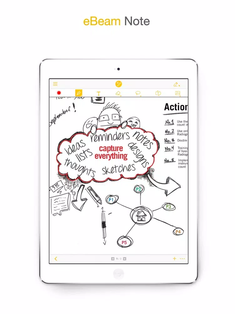 Screenshot di eBeam note (for Smartpen) iPad 