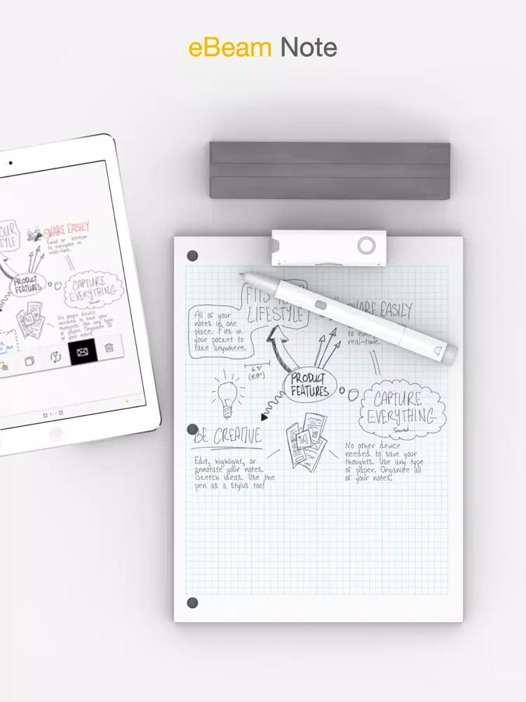 Screenshot di eBeam note (for Smartpen) iPad 
