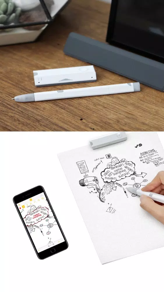 Screenshot di eBeam note (for Smartpen)