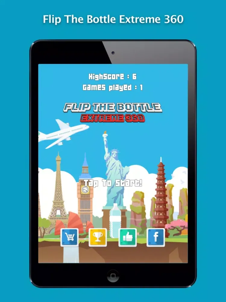 Flip the Bottle Extreme 360 iPad  Screenshots