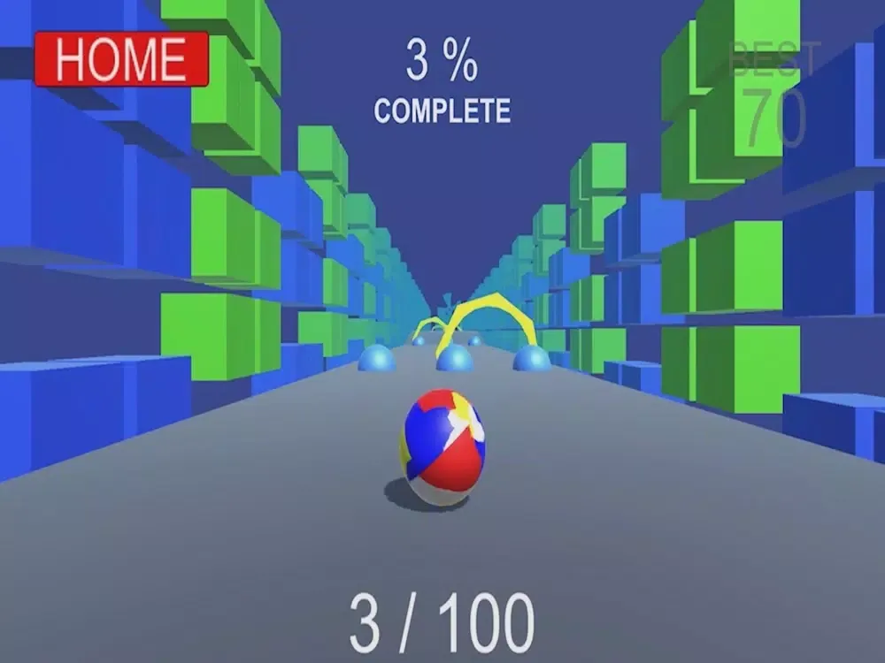 Rolling Ring King iPad  스크린샷