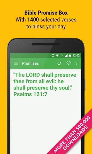 Ảnh chụp màn hình của Bible Promise Box - Verses
