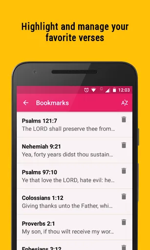 Ảnh chụp màn hình của Bible Promise Box - Verses