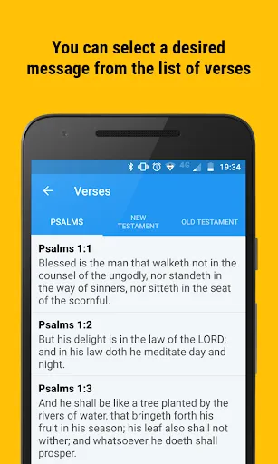 Ảnh chụp màn hình của Bible Promise Box - Verses