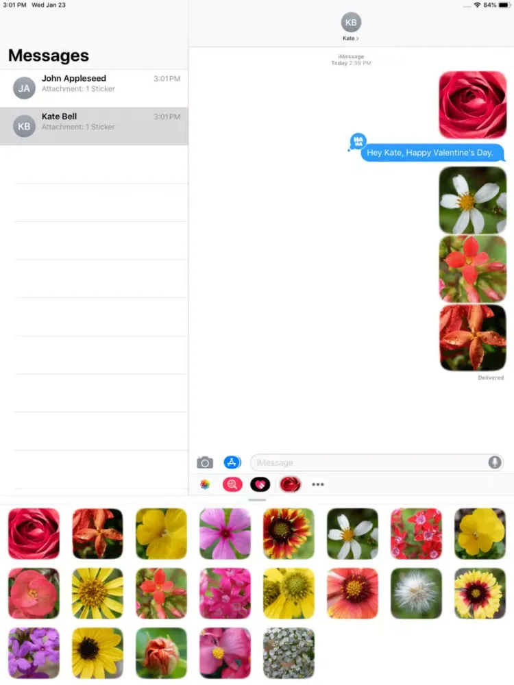 تصاویر Flower Real iPad 