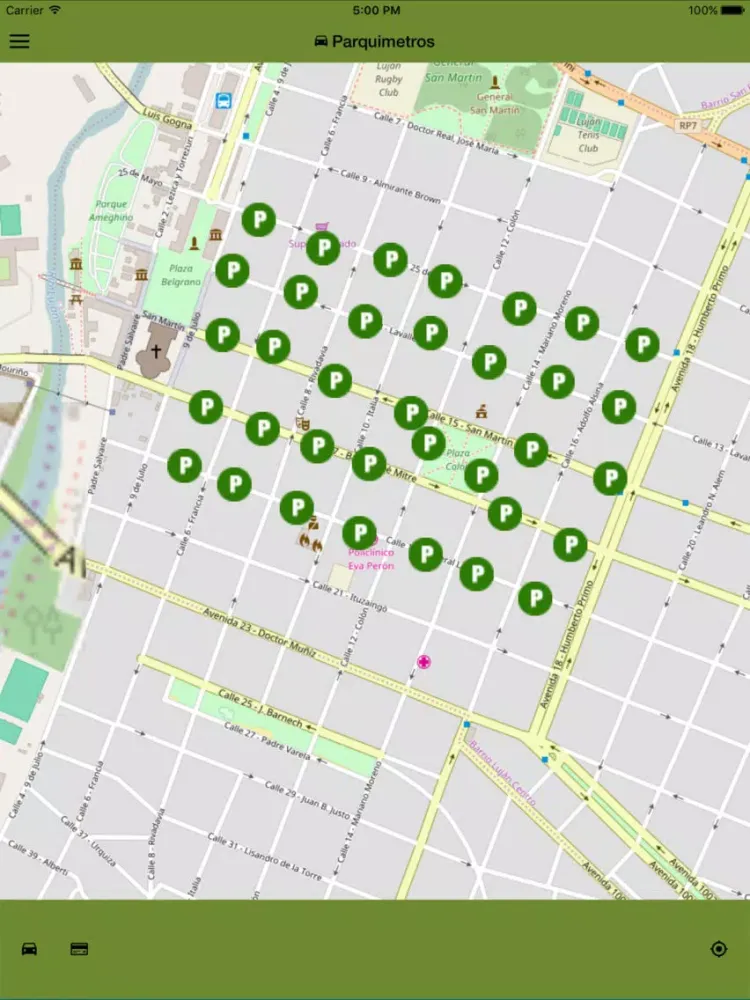 Screenshot di Lujan Estacionamiento Medido iPad 