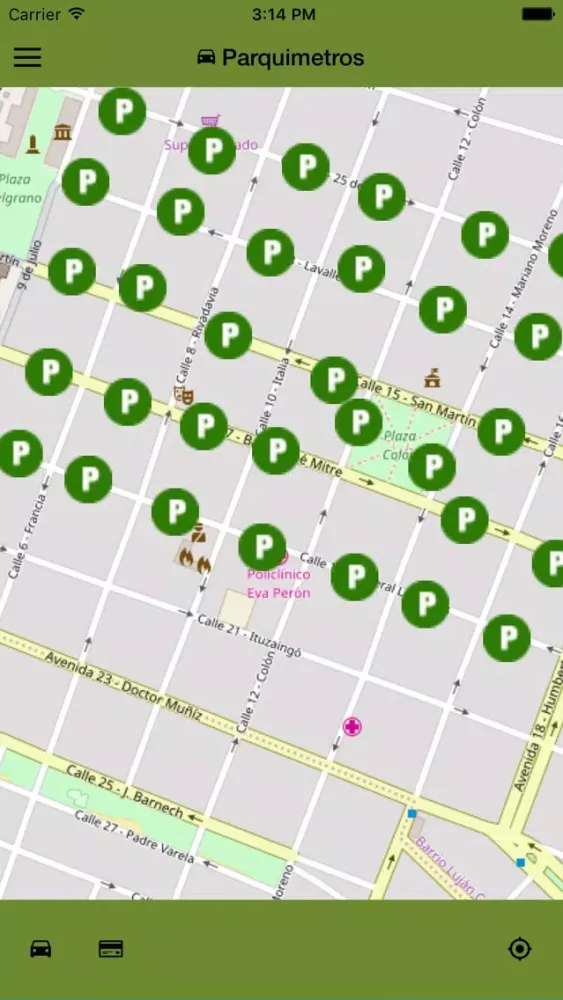 Screenshot di Lujan Estacionamiento Medido