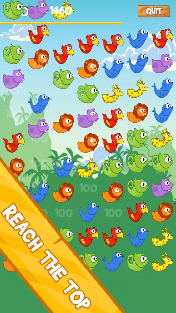 Screenshot di Wildlife Colony Join | Jelly Wild Fun Animals Cascade | Free Game