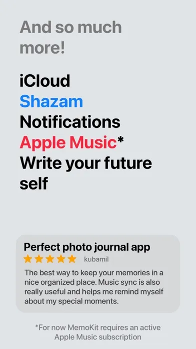 MemoKit - Memories with Music應用截圖