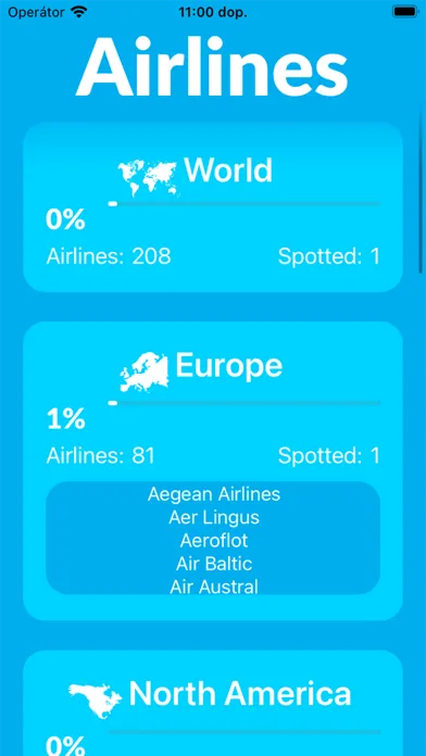 Tangkapan layar Spotter - planespotter app