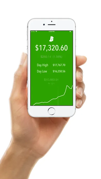 Screenshot di BTC Price Tracker