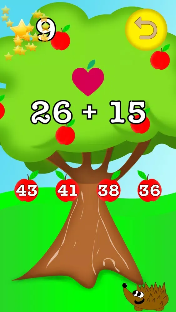 Math Hedgehog HD স্ক্রিনশট