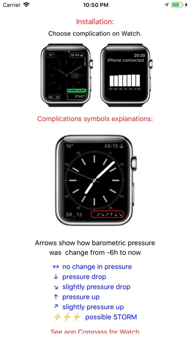 Storm Alert for Watch Screenshots