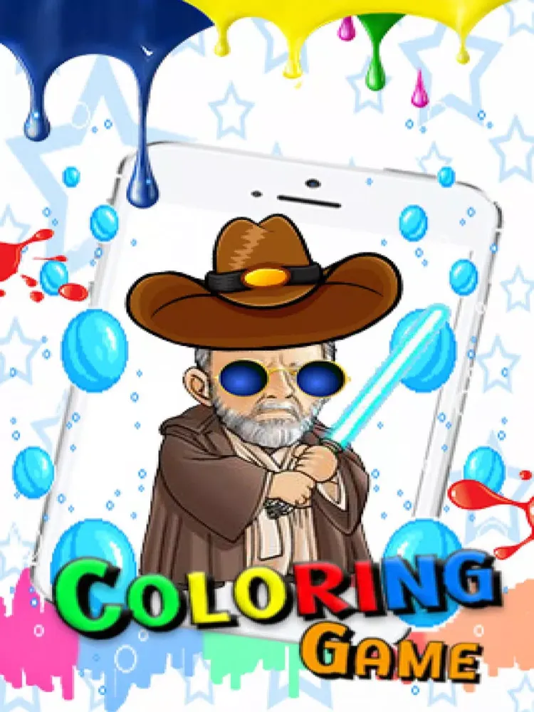 Zrzuty ekranu Luke Anime Coloring Version iPad 