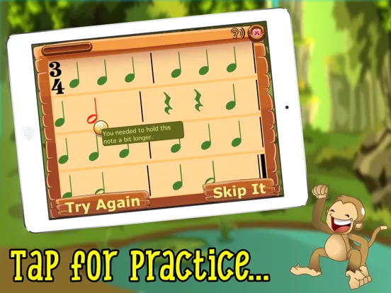 Rhythm Swing- Music Drills iPad 應用截圖