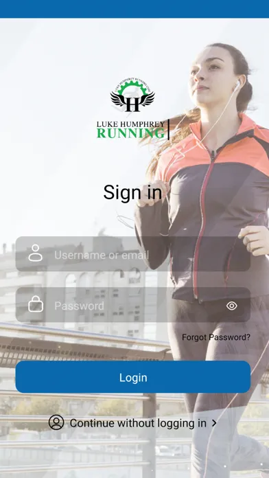Luke Humphrey Running स्क्रीनशॉट