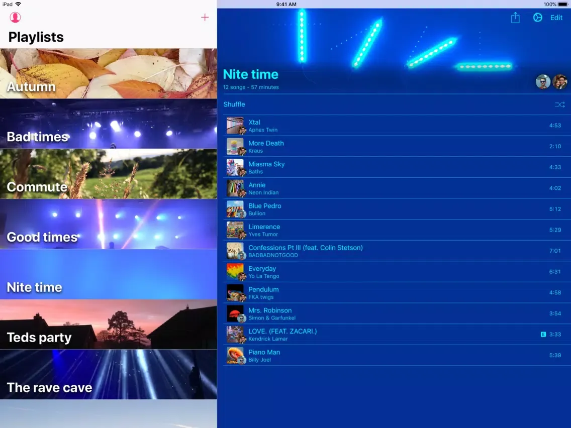 Mixmate iPad  Ekran Görüntüleri