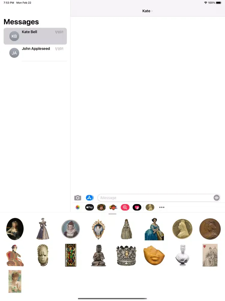 Queen Stickers iPad  Screenshots