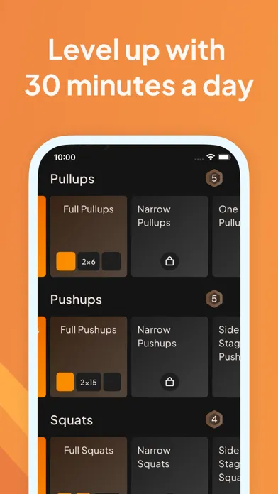 Thenics Pro Home Calisthenics سکرین شاٹس