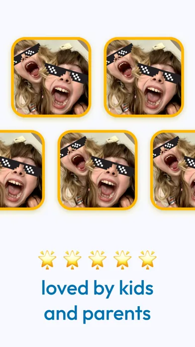 ภาพหน้าจอของ Kidmoji‎