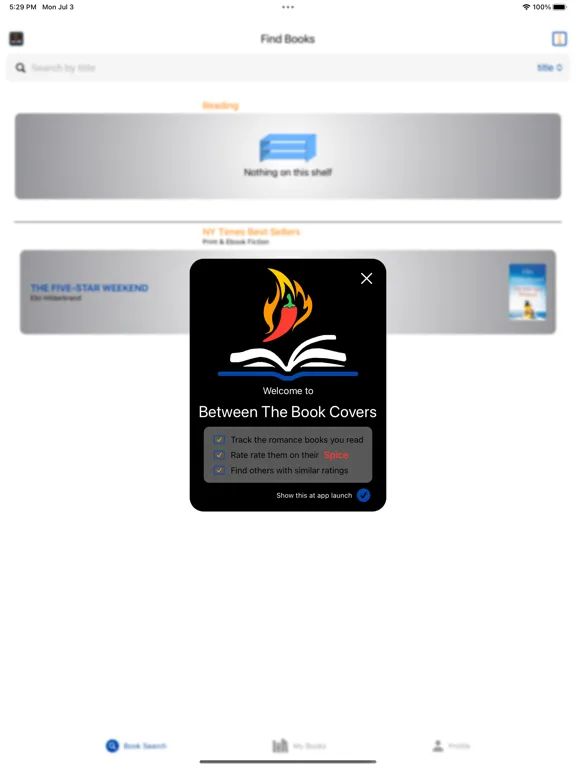 تصاویر BetweentheBookCovers iPad 