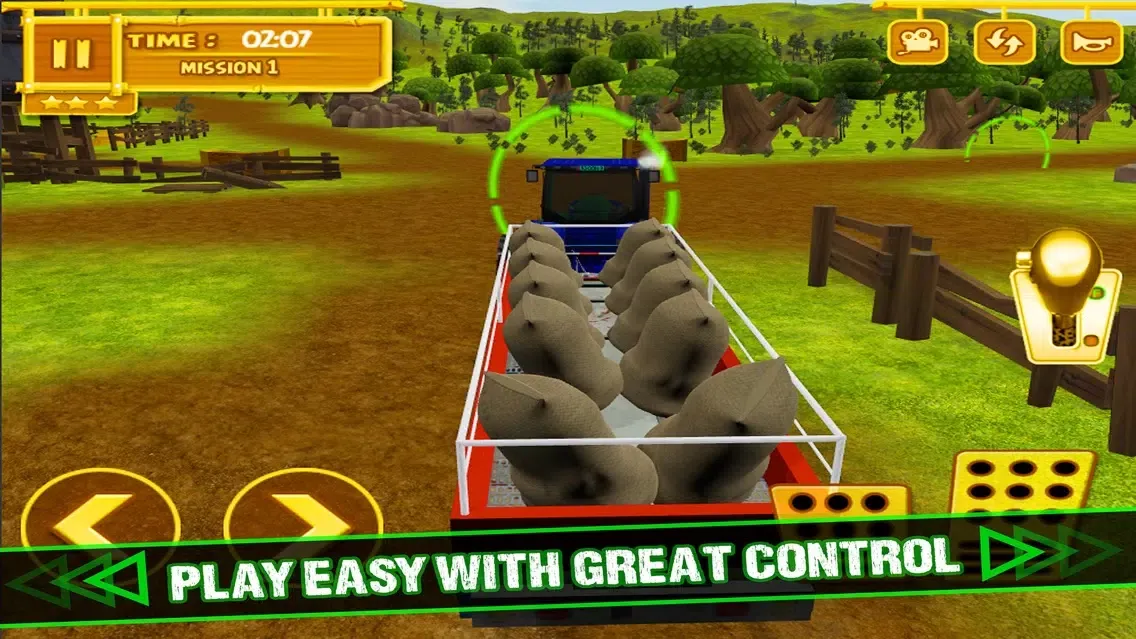 Farm - Tractor Driver & Parking Simulator スクリーンショット