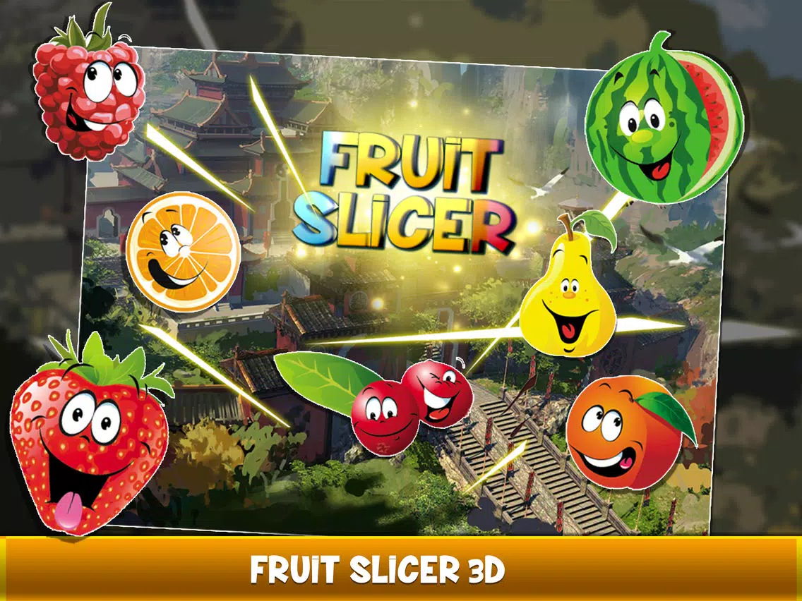 Fruit Slicer - 3D iPad  스크린샷