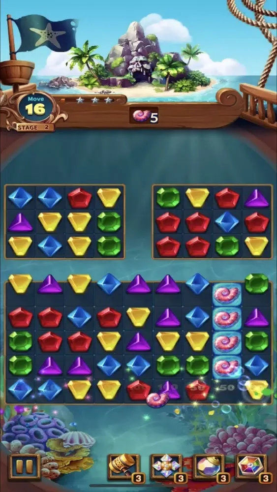 Treasure Hunt: Jewel Ship Ekran Görüntüleri