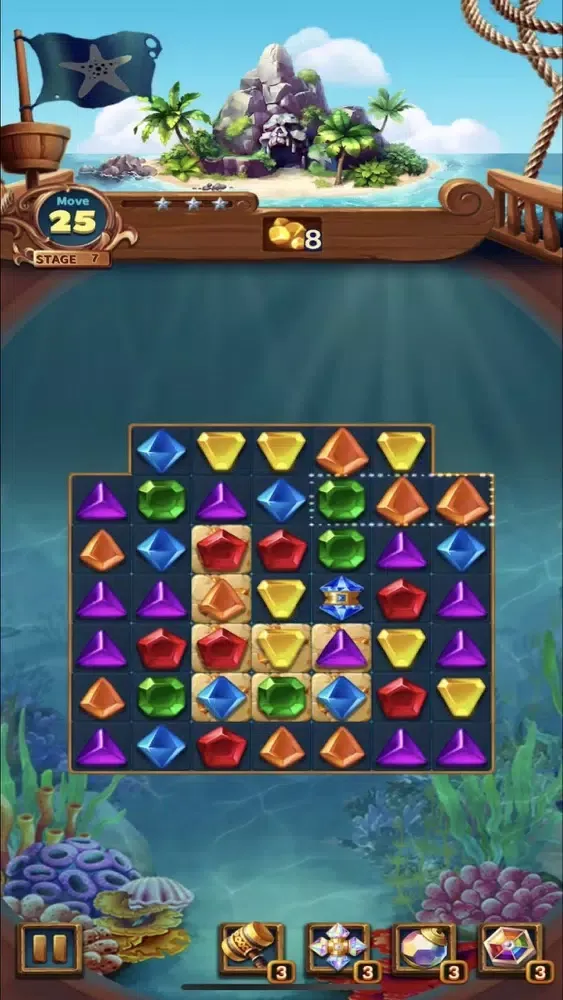Treasure Hunt: Jewel Ship Ekran Görüntüleri
