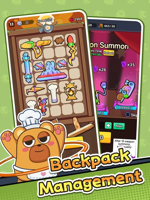 Capturas de pantalla de Backpack chef's Revenge iPad 