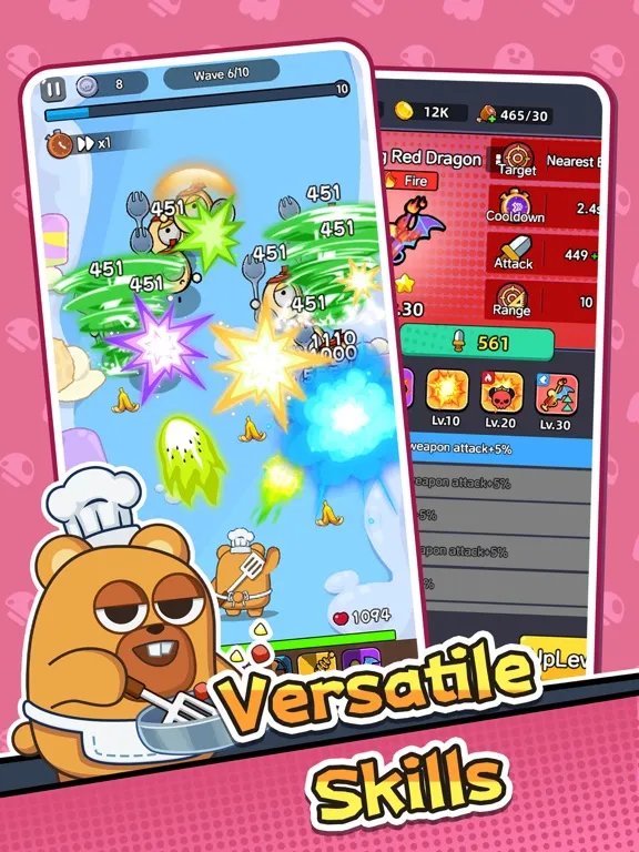 Capturas de pantalla de Backpack chef's Revenge iPad 