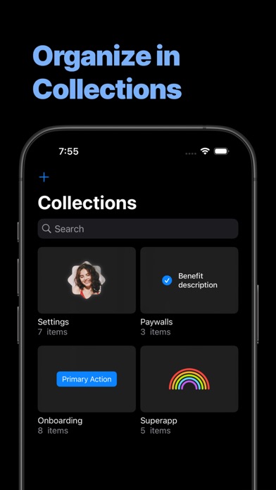 Capturas de pantalla de SwiftUI Components – Compot