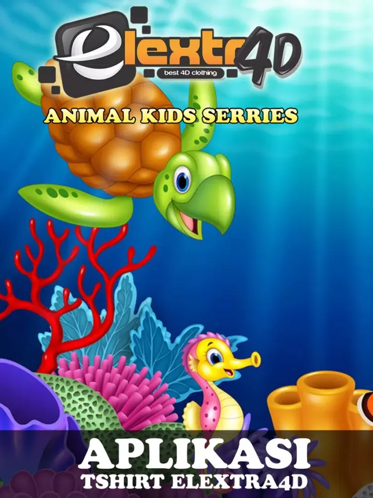 Elextra 4D animal Kids T-shirt iPad 应用截图