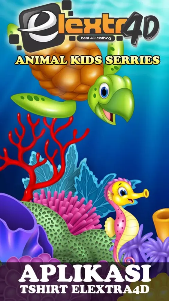 Elextra 4D animal Kids T-shirt应用截图