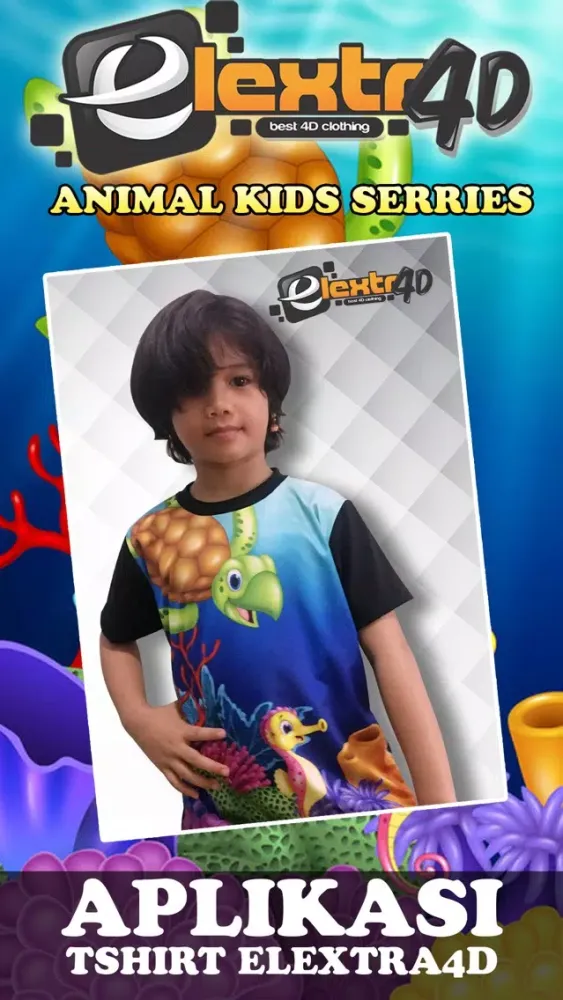 Elextra 4D animal Kids T-shirt应用截图