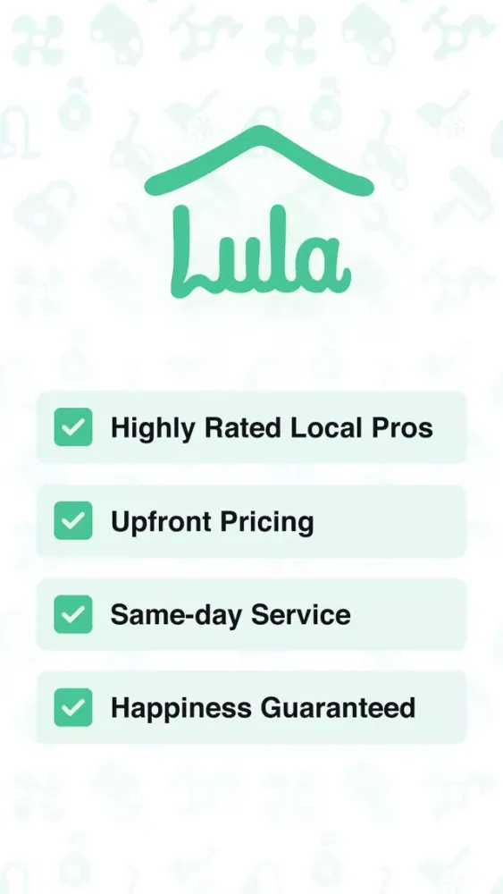 Lula On-Demand Home Services スクリーンショット